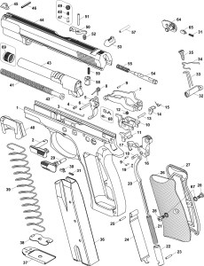 CZ 75 Compact Spare Parts 