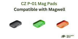 CZ P01 Mag Pads compatible with Magwell