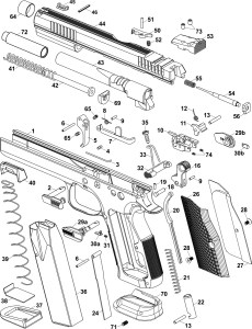 CZ TS 2 Spare Parts Diagram