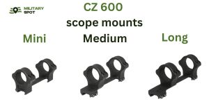 CZ 600 scope mounts