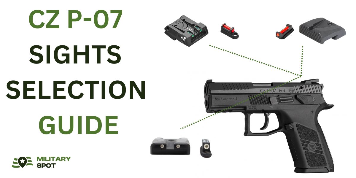CZ P07 sights selection guide