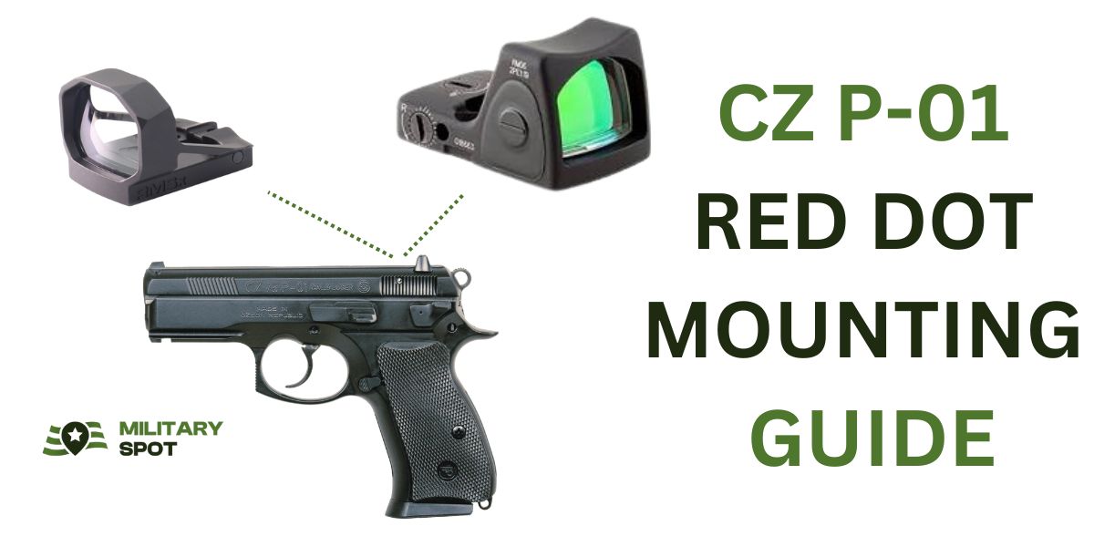 CZ P01 red dot mounting guide