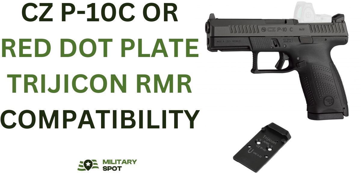 Trinity Red Dot Sight For CZ P-10 C - Subcompact Compatible - Home Defense