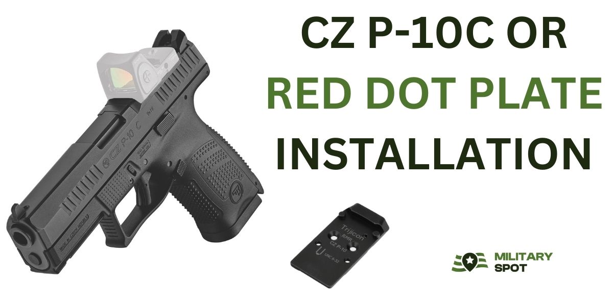 How to install red dot plate on CZ P-10C optics ready