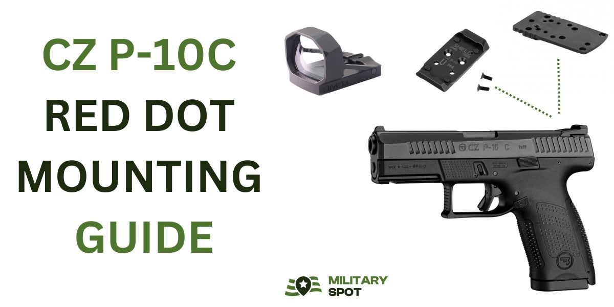 CZ P10C red dot mounting guide