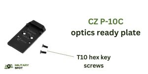 CZ P10C optics ready plate