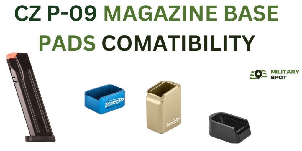CZ P09 magazine base pads compatibility
