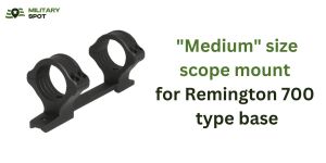 Remington 700 type base scope mount